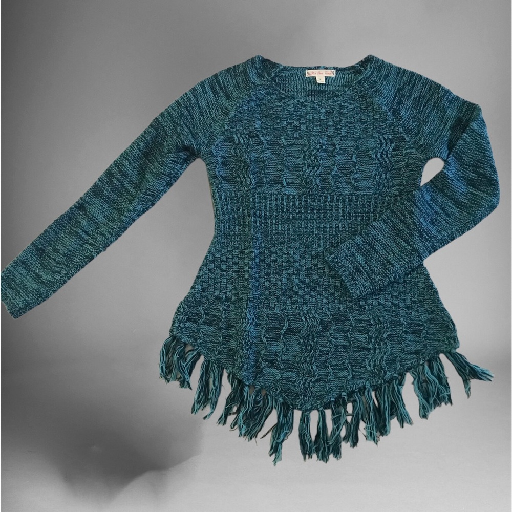 It’s Our Time fringe sweater